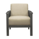 Homelegance Lewiston 1104BR-1 Accent Chair - Light Brown IMAGE 2