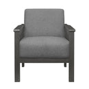 Homelegance Lewiston 1104GY-1 Accent Chair - Grey IMAGE 2