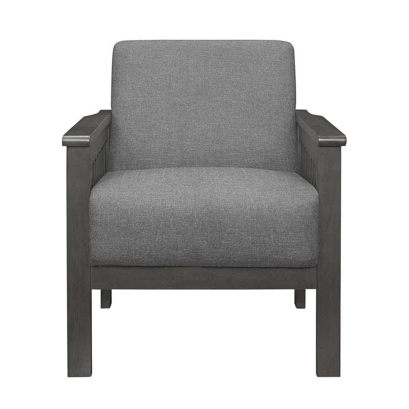 Homelegance Lewiston 1104GY-1 Accent Chair - Grey IMAGE 2