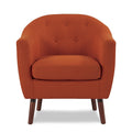 Homelegance Lucille 1192RN Accent Chair - Orange IMAGE 1