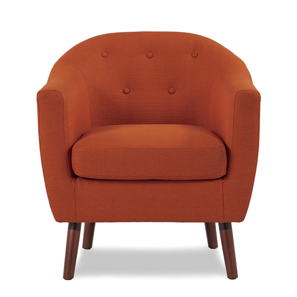 Homelegance Lucille 1192RN Accent Chair - Orange IMAGE 1