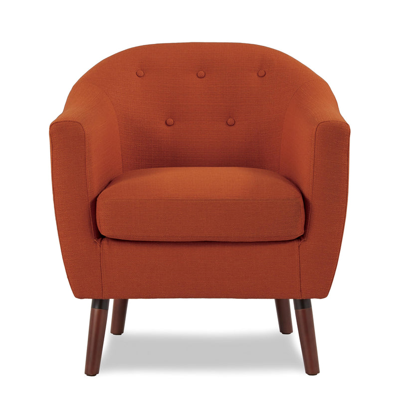 Homelegance Lucille 1192RN Accent Chair - Orange IMAGE 1