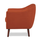 Homelegance Lucille 1192RN Accent Chair - Orange IMAGE 3