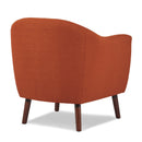 Homelegance Lucille 1192RN Accent Chair - Orange IMAGE 4