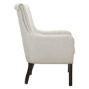 Homelegance Avalon 1199F11S Quilted Accent Chair - Beige IMAGE 3