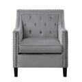 Homelegance Grazioso 1297GY-1NN Accent Chair - Dark Grey IMAGE 1