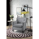 Homelegance Grazioso 1297GY-1NN Accent Chair - Dark Grey IMAGE 5