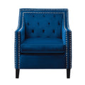 Homelegance Grazioso 1297NV-1NN Accent Chair - Navy IMAGE 1