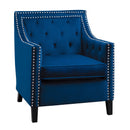 Homelegance Grazioso 1297NV-1NN Accent Chair - Navy IMAGE 2