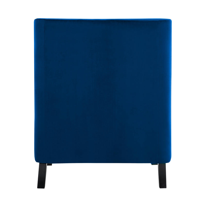 Homelegance Grazioso 1297NV-1NN Accent Chair - Navy IMAGE 4