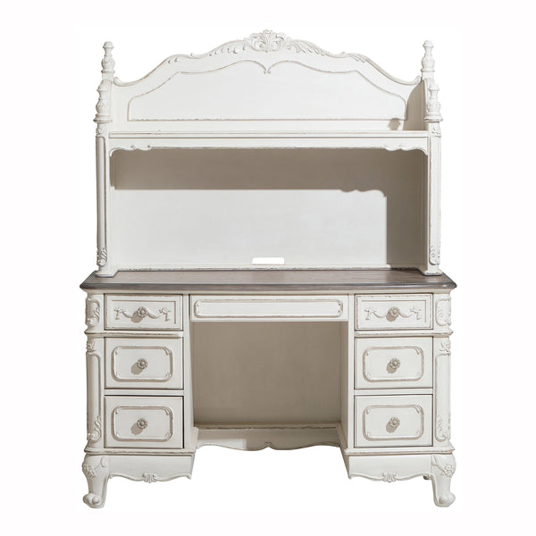 Homelegance Cinderella 1386NW-10* Writing Desk with Hutch IMAGE 1