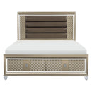 Homelegance Loudon 1515K-1EK* Eastern King Platform Bed with LED Lighting and Storage Footboard IMAGE 1