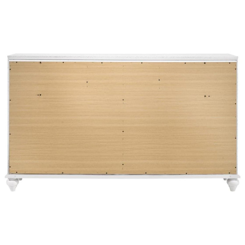 Coaster Furniture Barzini 205893 7-Drawer Dresser - White IMAGE 3