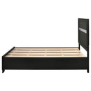 Coaster Furniture Miranda 206361F 51-inch Wood Full Storage Panel Bed - Black IMAGE 5