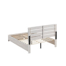 Coaster Furniture Brantford 207050Q Wood Queen Storage Panel Bed - Coastal White IMAGE 3