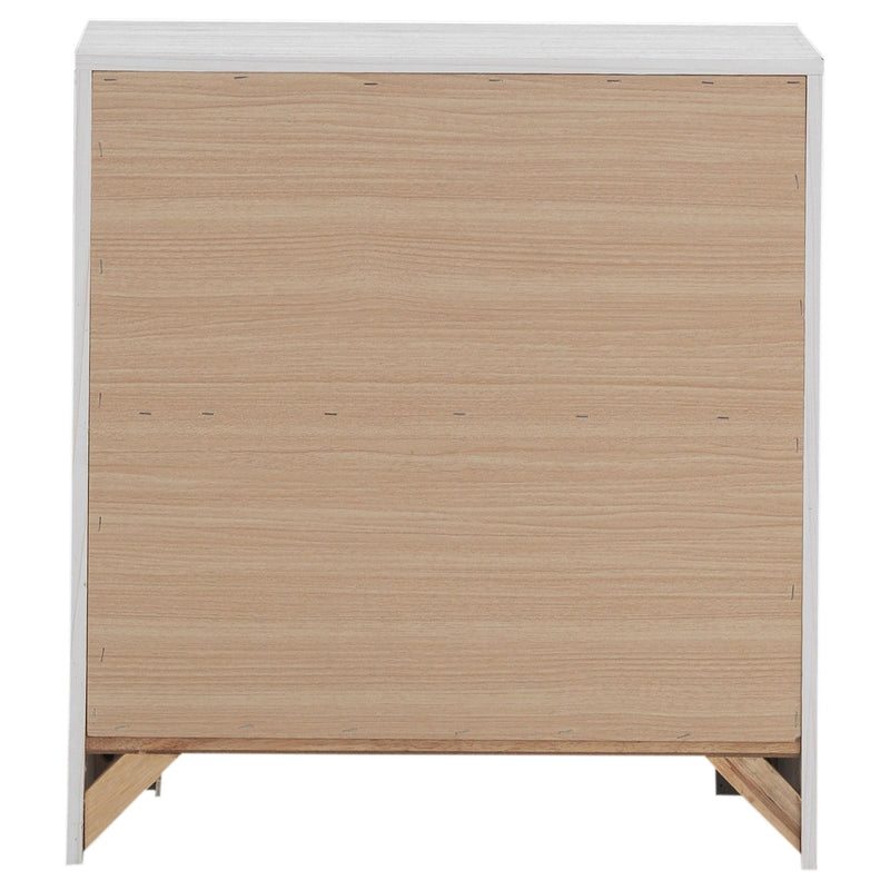 Coaster Furniture Brantford 207052 2-Drawer Nightstand - Coastal White IMAGE 6