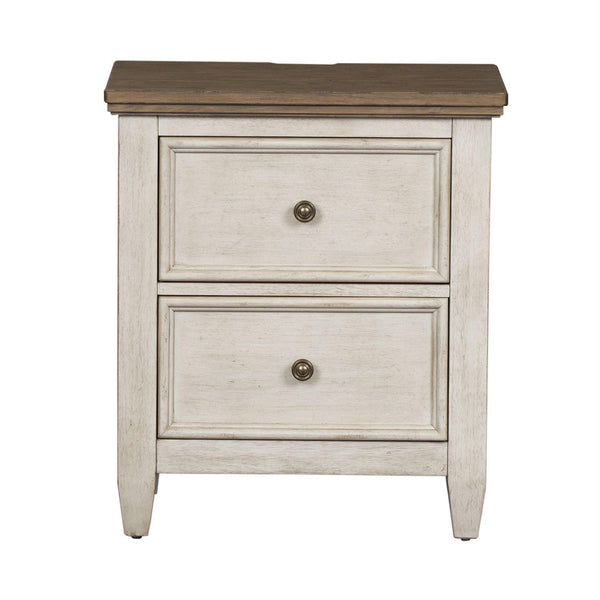  Liberty Furniture Industries Inc. Heartland 824-BR63 Nightstand with Charging IMAGE 1