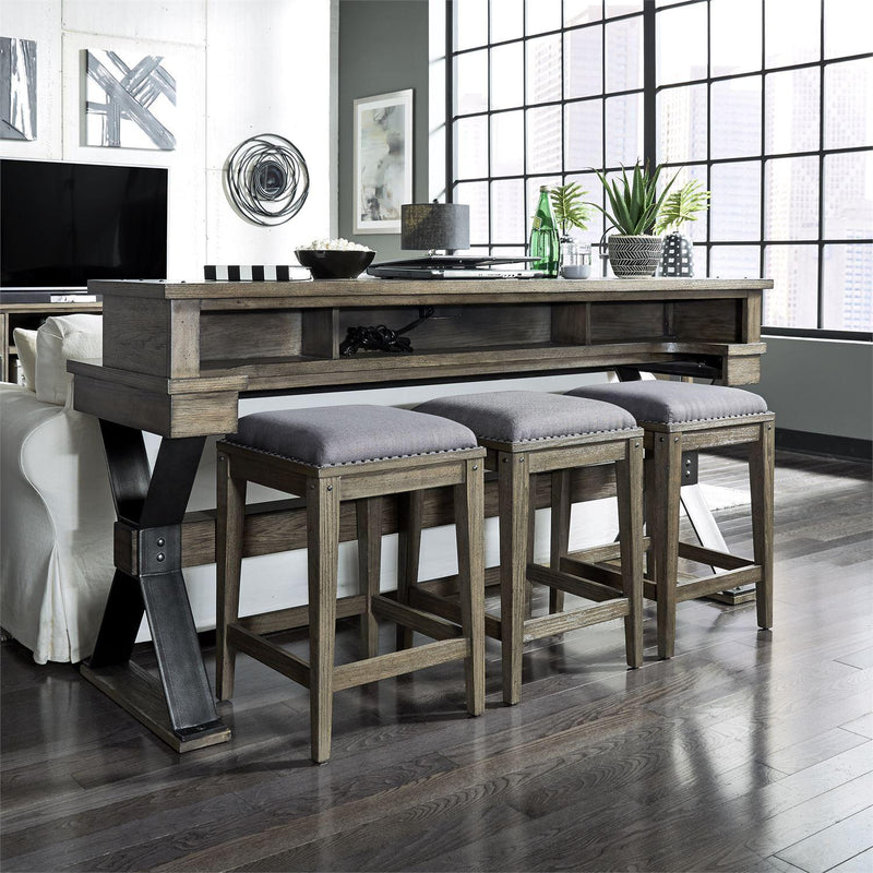  Liberty Furniture Industries Inc. Sonoma Road 473-OT7637 Console Bar Table IMAGE 2