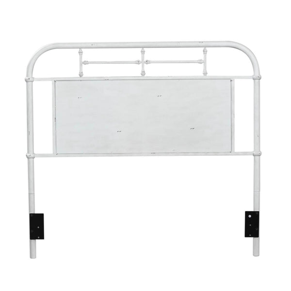  Liberty Furniture Industries Inc. Vintage 179-BR11H-AW Twin Metal Headboard - Antique White IMAGE 1