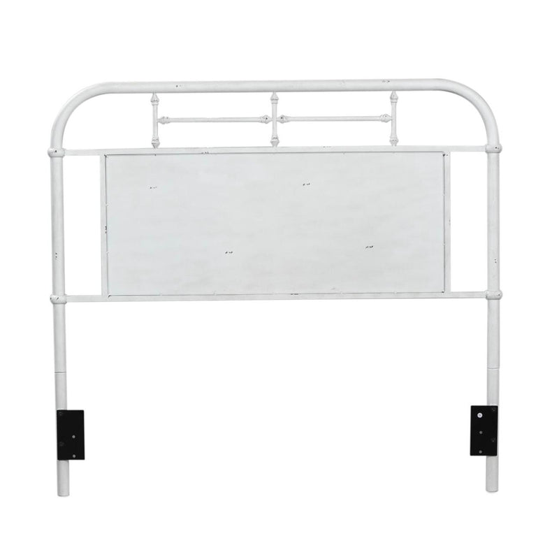  Liberty Furniture Industries Inc. Vintage 179-BR11H-AW Twin Metal Headboard - Antique White IMAGE 1