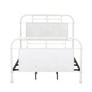  Liberty Furniture Industries Inc. Vintage 179-BR11HFR-AW Twin Metal Bed - Antique White IMAGE 1