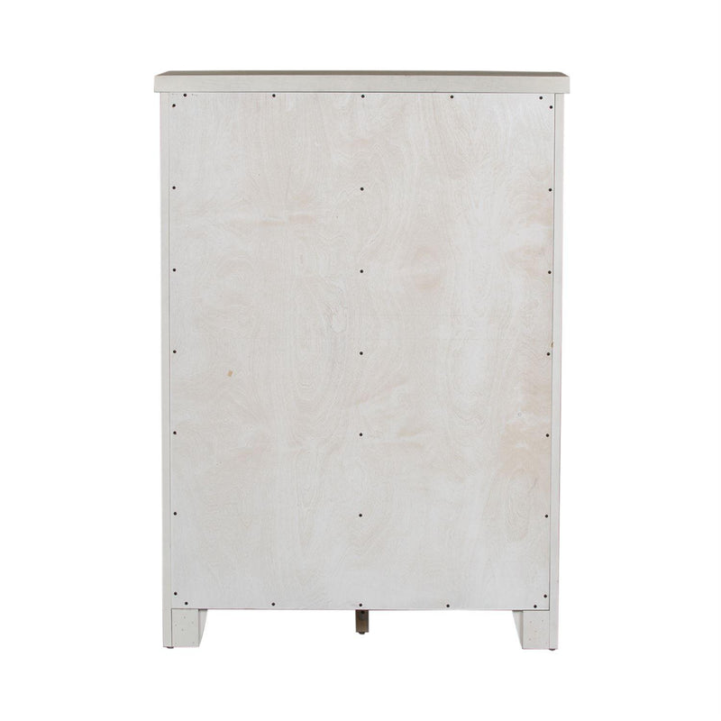  Liberty Furniture Industries Inc. Modern Farmhouse 406W-BR41 Chest - White IMAGE 4