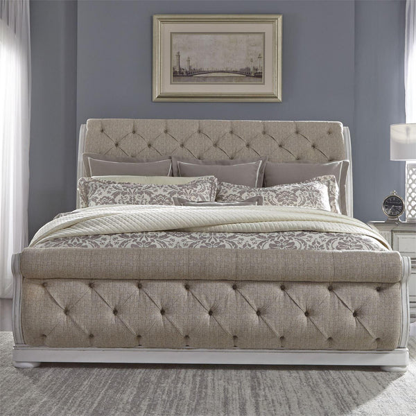  Liberty Furniture Industries Inc. Abbey Park 520-BR-CSL California King Upholstered Sleigh Bed IMAGE 1