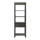  Liberty Furniture Industries Inc. Modern Farmhouse 406-HO201 Leaning Bookcase IMAGE 4