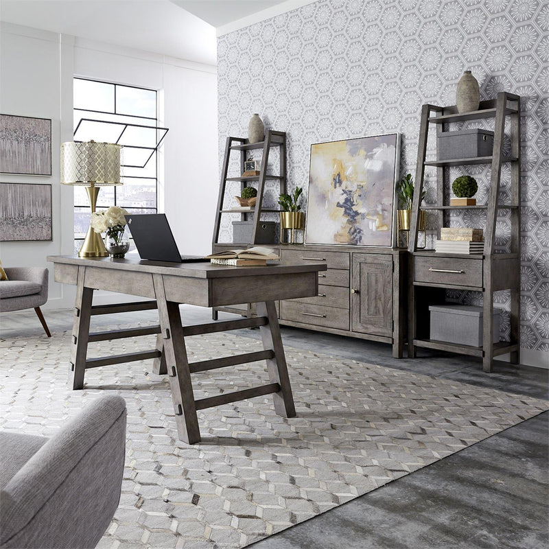  Liberty Furniture Industries Inc. Modern Farmhouse 406-HO201 Leaning Bookcase IMAGE 7