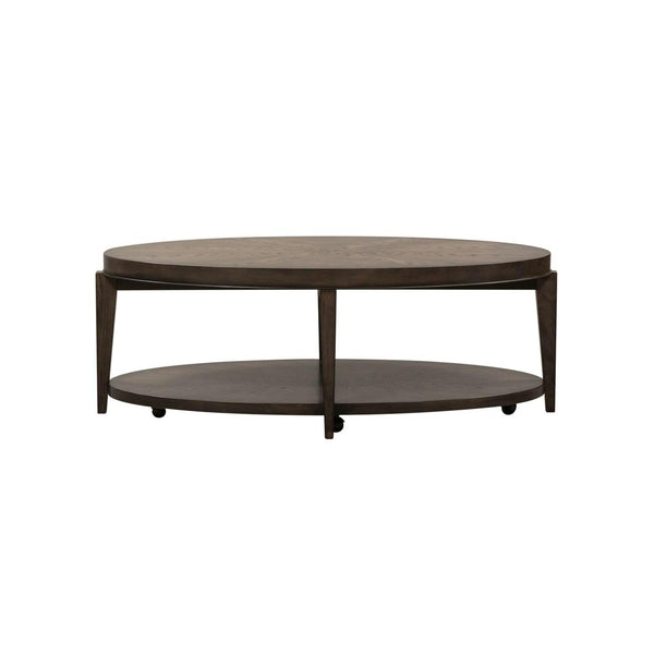  Liberty Furniture Industries Inc. Penton 268-OT1010 Oval Cocktail Table IMAGE 1
