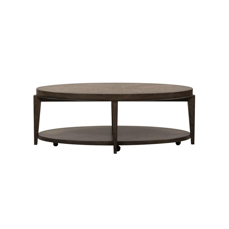  Liberty Furniture Industries Inc. Penton 268-OT1010 Oval Cocktail Table IMAGE 1