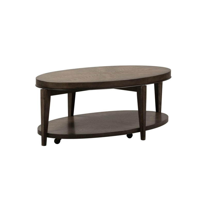  Liberty Furniture Industries Inc. Penton 268-OT1010 Oval Cocktail Table IMAGE 3