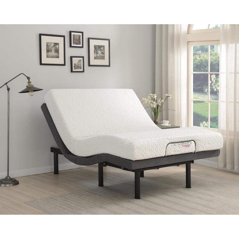 Coaster Furniture Clara 350131KE Eastern King Adjustable Bed Base - Grey and Black IMAGE 11