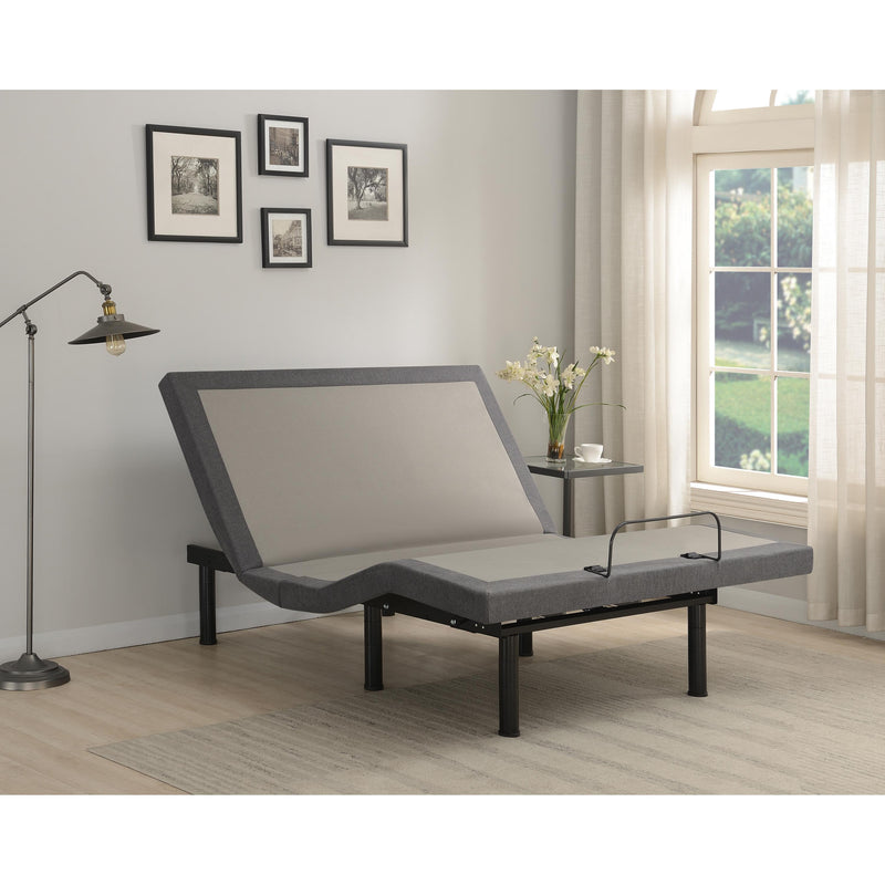 Coaster Furniture Clara 350131KE Eastern King Adjustable Bed Base - Grey and Black IMAGE 12