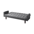 Coaster Furniture Sommer 360150 Upholstered Tufted Convertible Sofa Bed - Grey IMAGE 2
