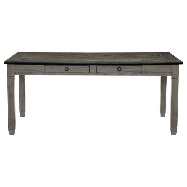 Homelegance Granby 5627GY-72 Dining Table IMAGE 1