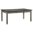 Homelegance Granby 5627GY-72 Dining Table IMAGE 2
