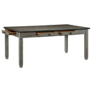 Homelegance Granby 5627GY-72 Dining Table IMAGE 5