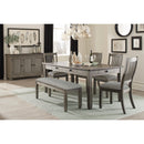 Homelegance Granby 5627GY-72 Dining Table IMAGE 6