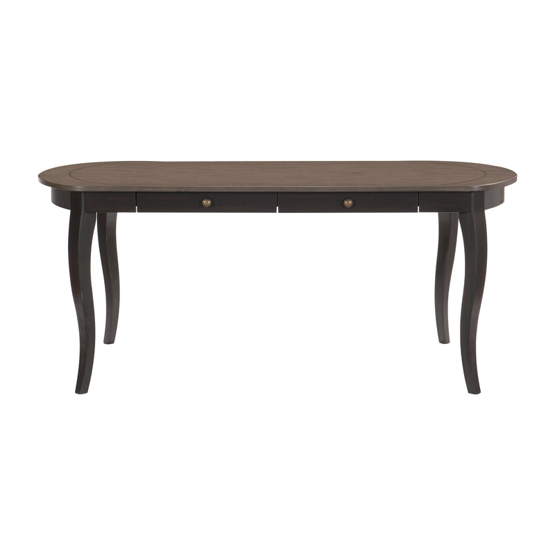 Homelegance Oval Coring Dining Table 5704-72 IMAGE 1