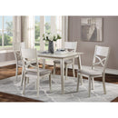 Homelegance Anderson 5739 3 pc Dinette Set - Antique White IMAGE 1