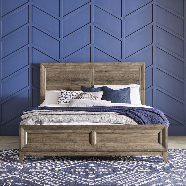  Liberty Furniture Industries Inc. Ridgecrest 384-BR Queen Panel Bed IMAGE 1