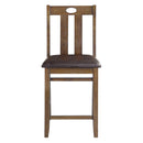 Homelegance Weston 5746-36 5 pc Counter Height Dinette Set - Brown IMAGE 5