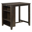 Homelegance Daye 5773DC-32 3 pc Counter Height Dinette Set - Dark Cherry IMAGE 5