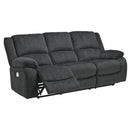 Signature Design by Ashley Draycoll 7650487 Reclining Power Sofa IMAGE 2