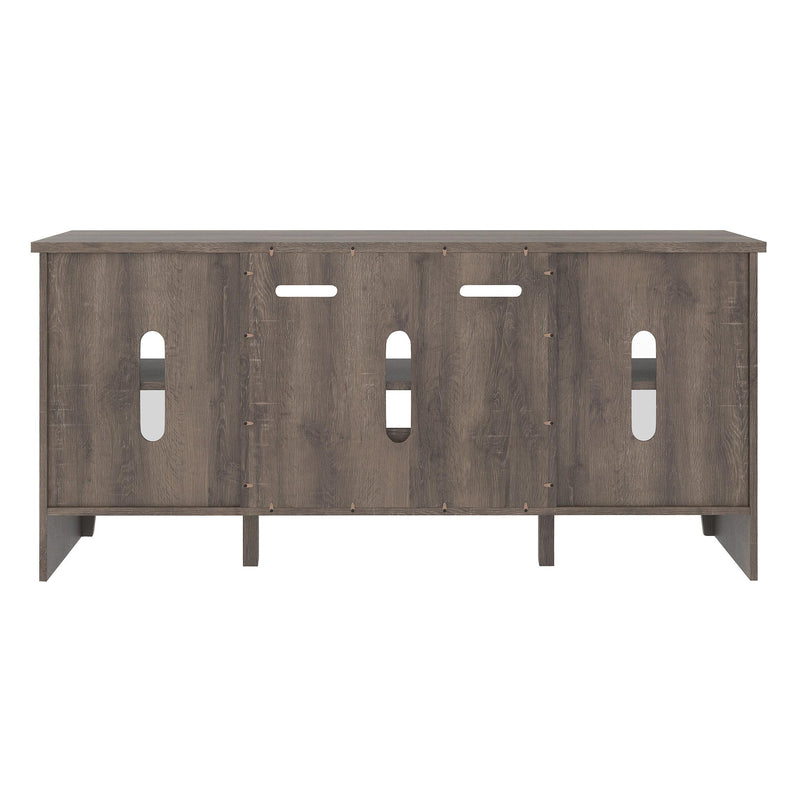  Signature Design by Ashley Arlenbry W275-68 Large TV Stand with Fireplace Option IMAGE 6
