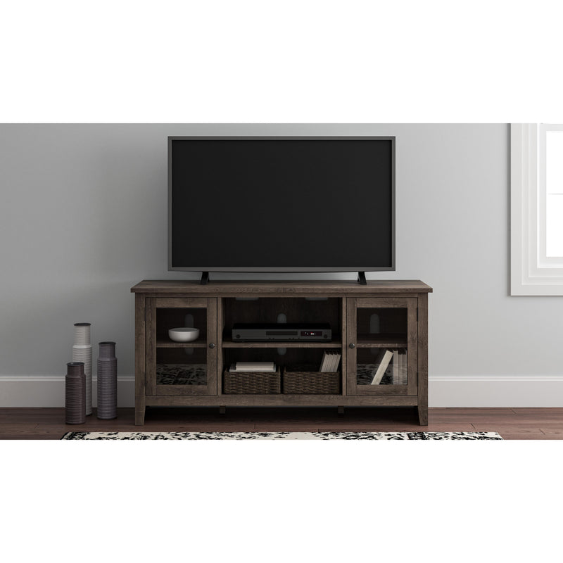  Signature Design by Ashley Arlenbry W275-68 Large TV Stand with Fireplace Option IMAGE 7