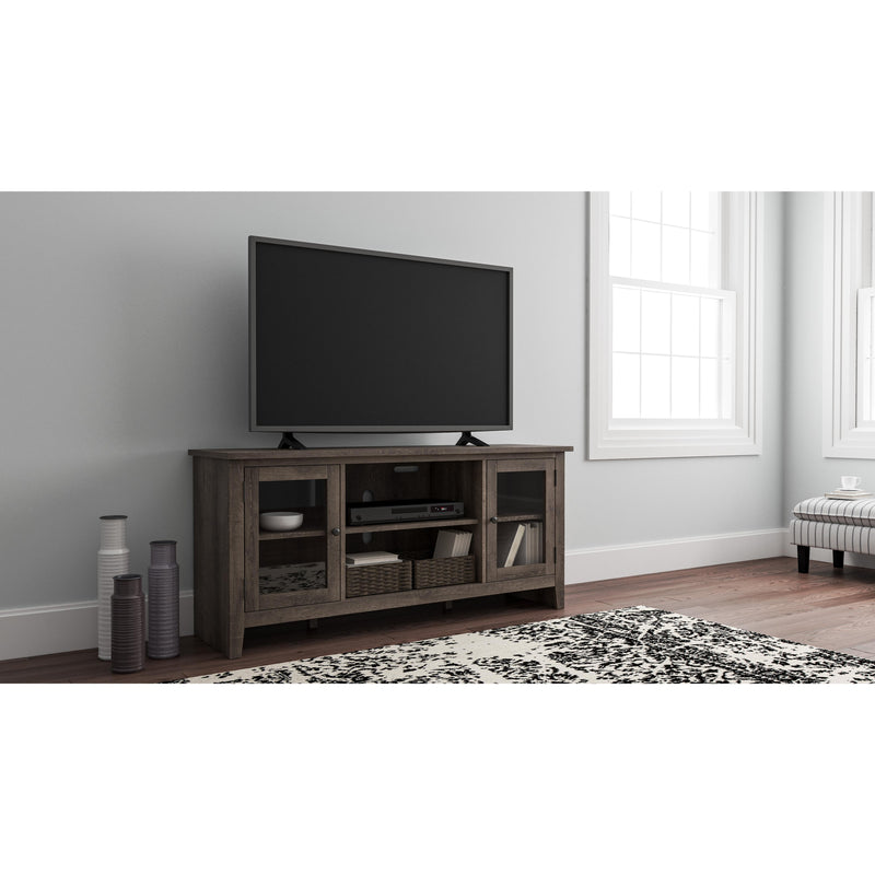  Signature Design by Ashley Arlenbry W275-68 Large TV Stand with Fireplace Option IMAGE 8