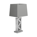 Coaster Furniture Carmen 920141 32-inch Tapered Shade Mirrored Table Lamp - Silver IMAGE 1