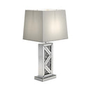 Coaster Furniture Carmen 920141 32-inch Tapered Shade Mirrored Table Lamp - Silver IMAGE 2